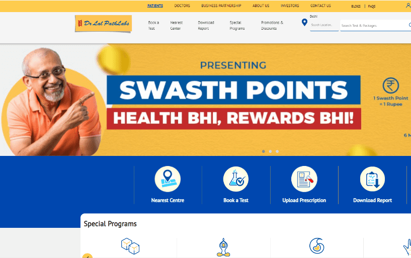 Massage Website